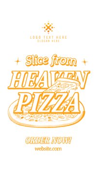 Heaven Pizza YouTube Short Design