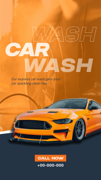 Professional Car Cleaning Instagram Reel Image Preview