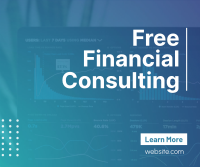 Simple Financial Consulting Facebook Post