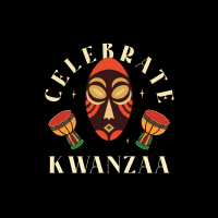 Kwanzaa African Mask  Instagram Post