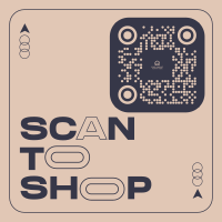 Futuristic Scan to Shop Instagram Post Image Preview