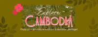 Cambodia Travel Tour Facebook Cover Image Preview