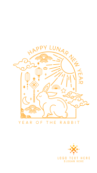 Lunar Rabbit Facebook Story