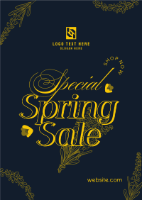 Special Spring Sale Poster