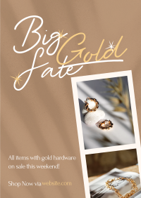 Big Gold Sale Flyer