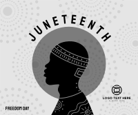 Beautiful Juneteenth Man Facebook Post