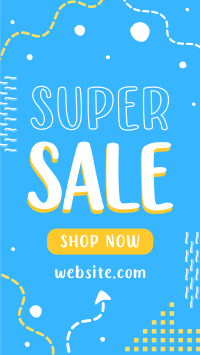 Quirky Super Sale Instagram Reel Image Preview