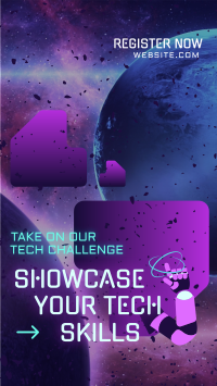 Tech Skill Showdown Instagram Story