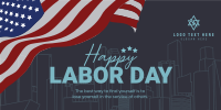 Celebrate Labor Day Twitter Post