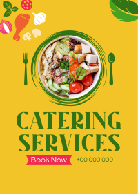 Catering Food Variety Poster