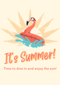 Summer Beach Poster