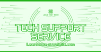 Tech Support Service Facebook Ad