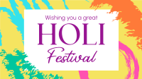 Holi Festival Facebook Event Cover