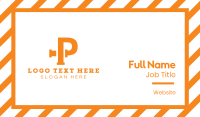 Orange P Pipe Business Card
