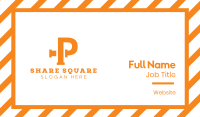 Orange P Pipe Business Card