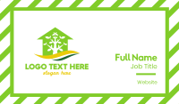 Green House Business Card example 2