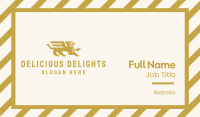 Professional Gold Griffin Business Card Image Preview