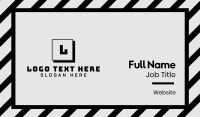 Digital Box Lettermark Business Card