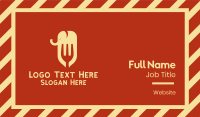 Elephant Fork Restaurant  Business Card