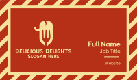 Elephant Fork Restaurant  Business Card Image Preview