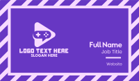 Video Game Play Business Card