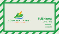 Robin Hood Feather Hat Business Card