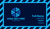 Blue Hexagon Technology Business Card