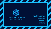 Blue Hexagon Technology Business Card