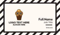 Ice Cream Character Eyes Business Card