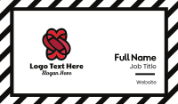Red Heart Business Card example 3