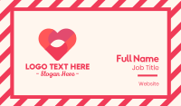 Valentines Business Card example 2