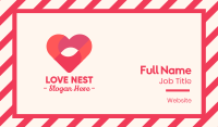 Love Heart  Business Card Image Preview