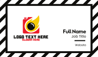 Fire Ball Business Card example 2