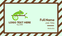 Jungle Animal Business Card example 1