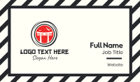 Japanese Shinto Shrine Business Card