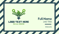  Green Tech Eagle  Business Card