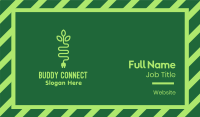 Green Eco Plug Business Card Image Preview