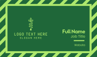 Green Eco Plug Business Card