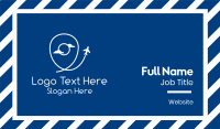 Aeroplane Business Card example 4