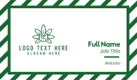Cannabis MS  Business Card Design