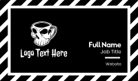 Bones Business Card example 1