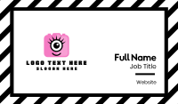 Pink Monster Photography Business Card