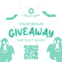 Spooktacular Giveaway Promo Linkedin Post