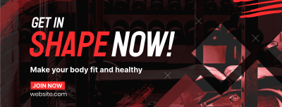 Get In Shape Facebook Cover Image Preview