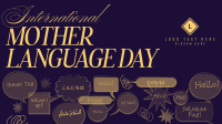 Modern Nostalgia International Mother Language Day Animation