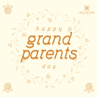 Grandparents Day Greetings Instagram Post