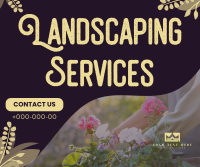 Landscaping Offer Facebook Post