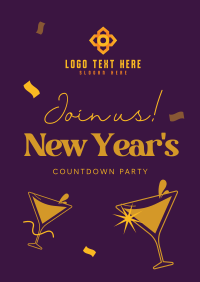 New Year Countdown Poster