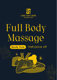 Body Massage Promo Poster