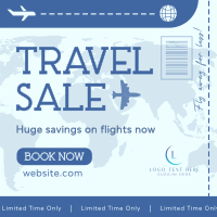 Travel Agency Sale Instagram Post